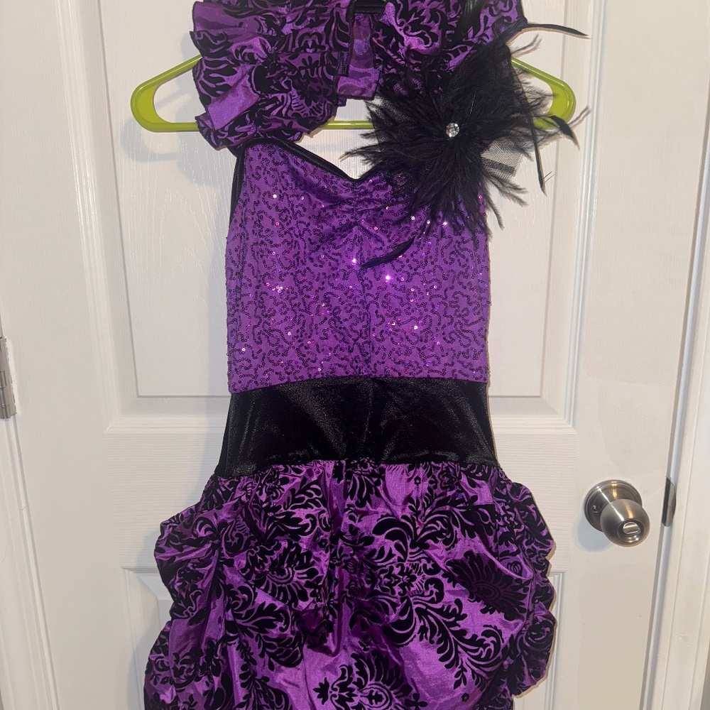 Purple Glittery Costume